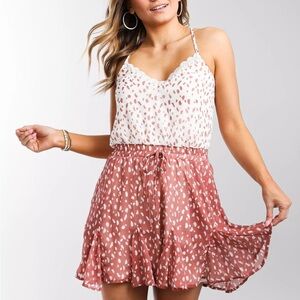 Willow & root Godet dress